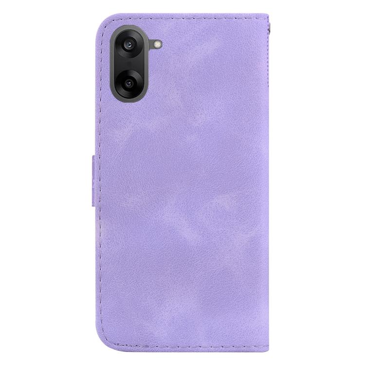 For OnePlus Ace 5 Racing / Nord CE5 Seven-shaped Embossed Leather Phone Case