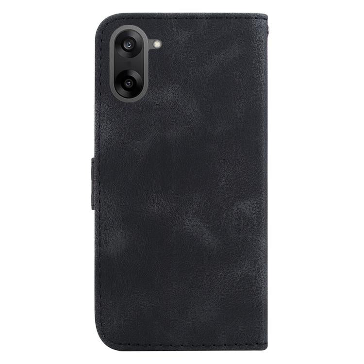 For OnePlus Ace 5 Racing / Nord CE5 Seven-shaped Embossed Leather Phone Case