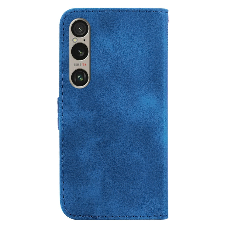 For Sony Xperia 1 VI Seven-shaped Embossed Leather Phone Case