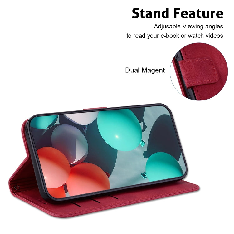 For Sony Xperia 1 VI Seven-shaped Embossed Leather Phone Case