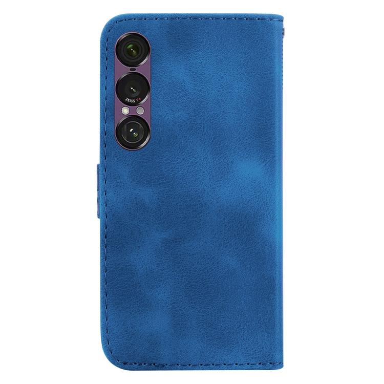 For Sony Xperia 1 VII Seven-shaped Embossed Leather Phone Case