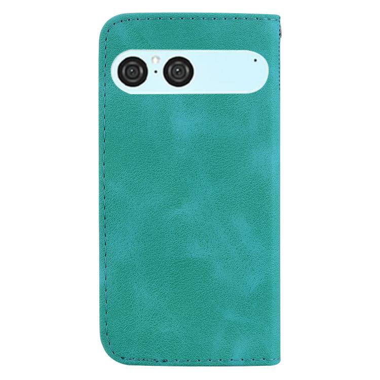 For Sony Xperia 10 VII Seven-shaped Embossed Leather Phone Case
