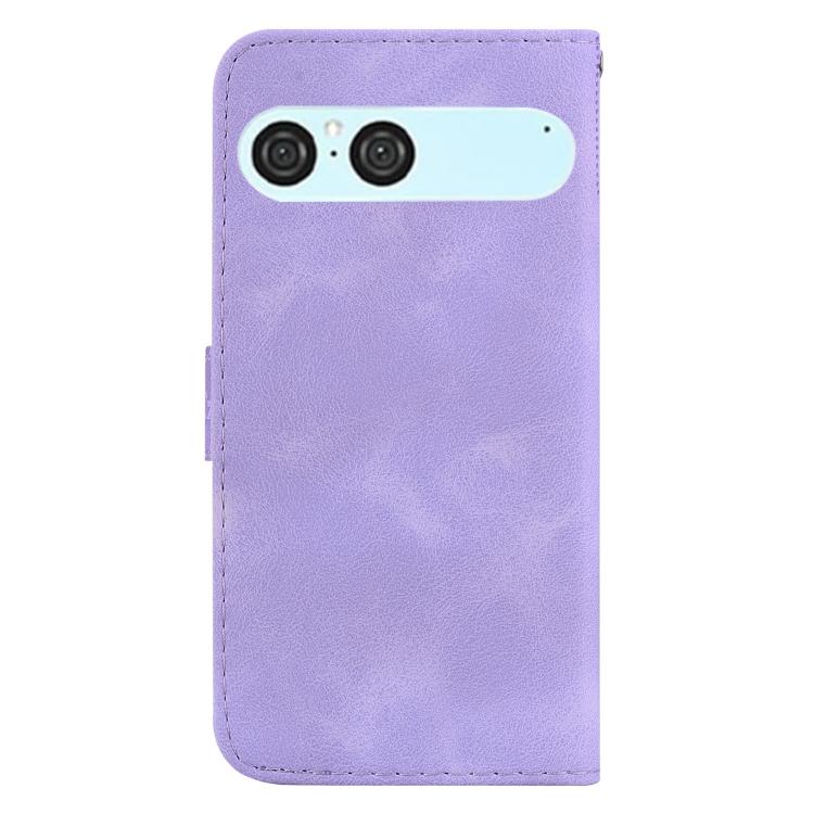 For Sony Xperia 10 VII Seven-shaped Embossed Leather Phone Case