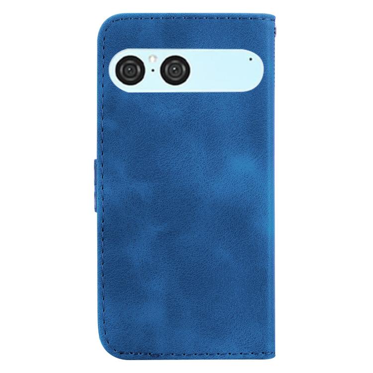 For Sony Xperia 10 VII Seven-shaped Embossed Leather Phone Case