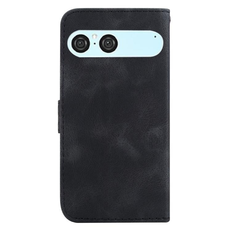 For Sony Xperia 10 VII Seven-shaped Embossed Leather Phone Case