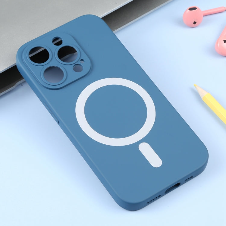 For iPhone 16 Plus Liquid Silicone Magsafe Phone Case