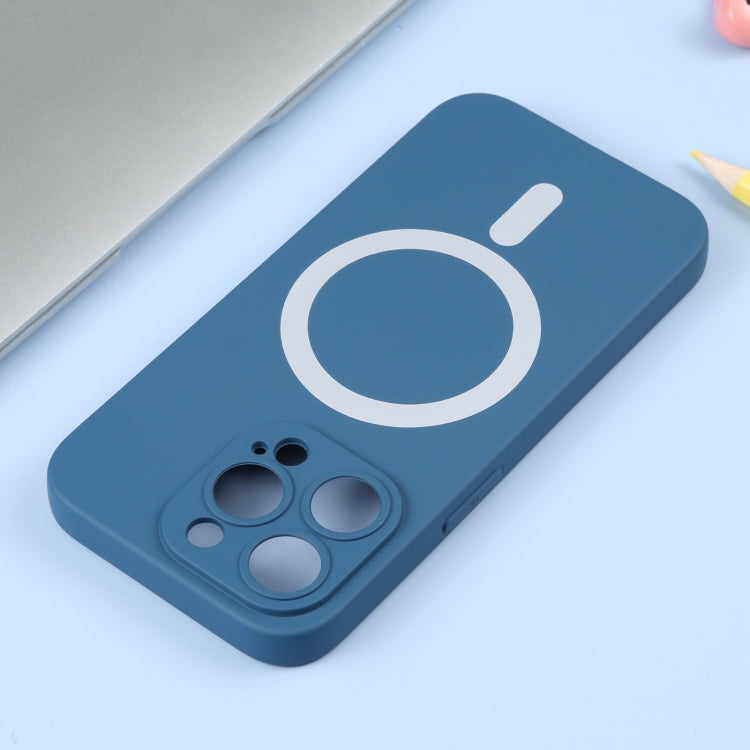 For iPhone 16 Plus Liquid Silicone Magsafe Phone Case