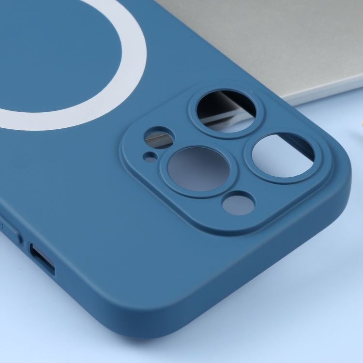 For iPhone 16 Plus Liquid Silicone Magsafe Phone Case