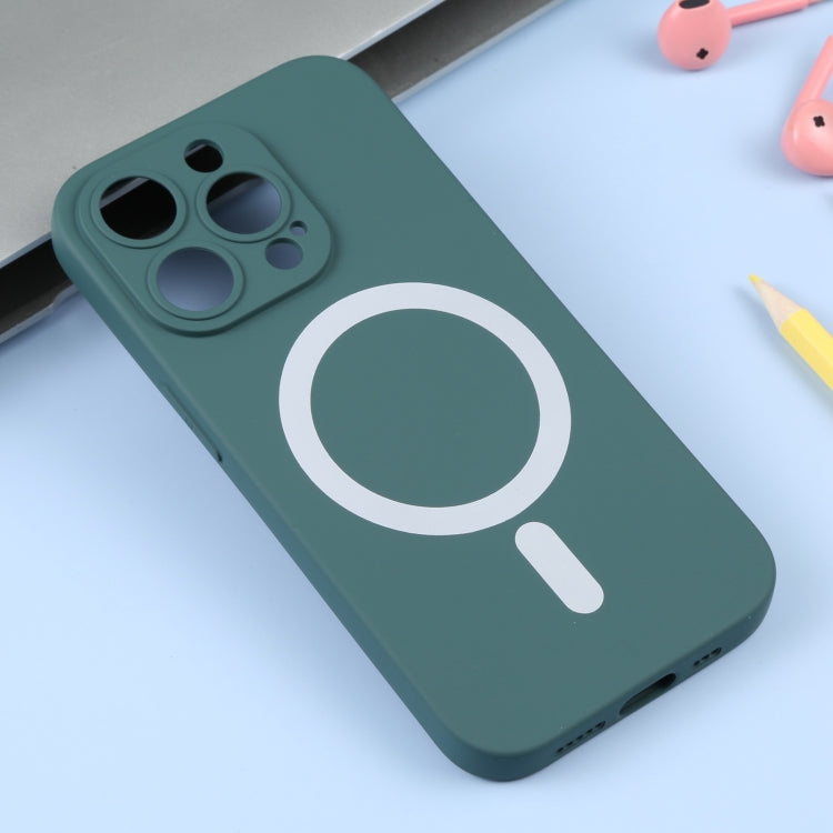 For iPhone 16 Plus Liquid Silicone Magsafe Phone Case