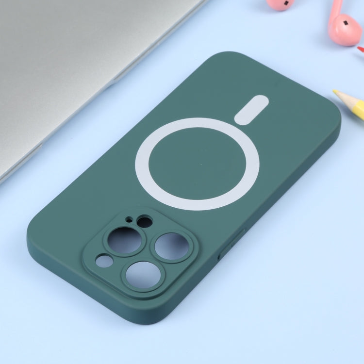 For iPhone 16 Plus Liquid Silicone Magsafe Phone Case