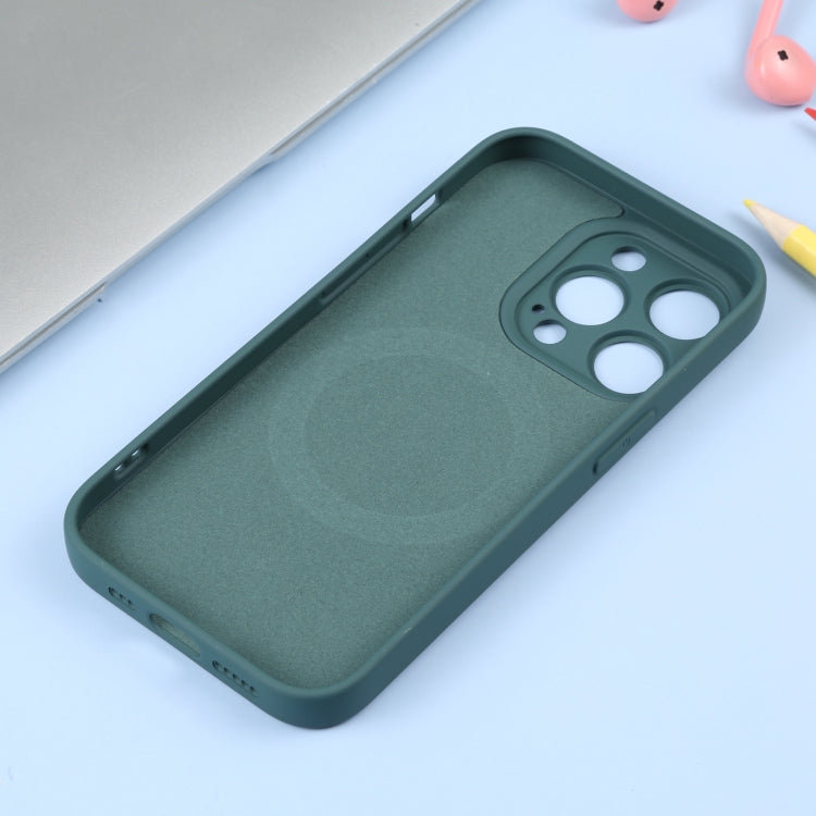 For iPhone 16 Plus Liquid Silicone Magsafe Phone Case