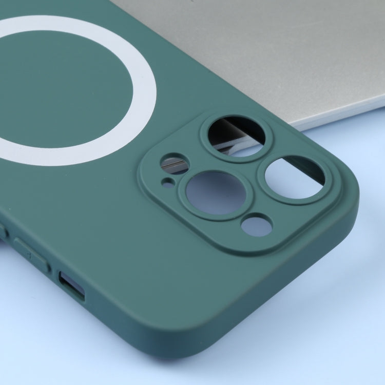 For iPhone 16 Plus Liquid Silicone Magsafe Phone Case