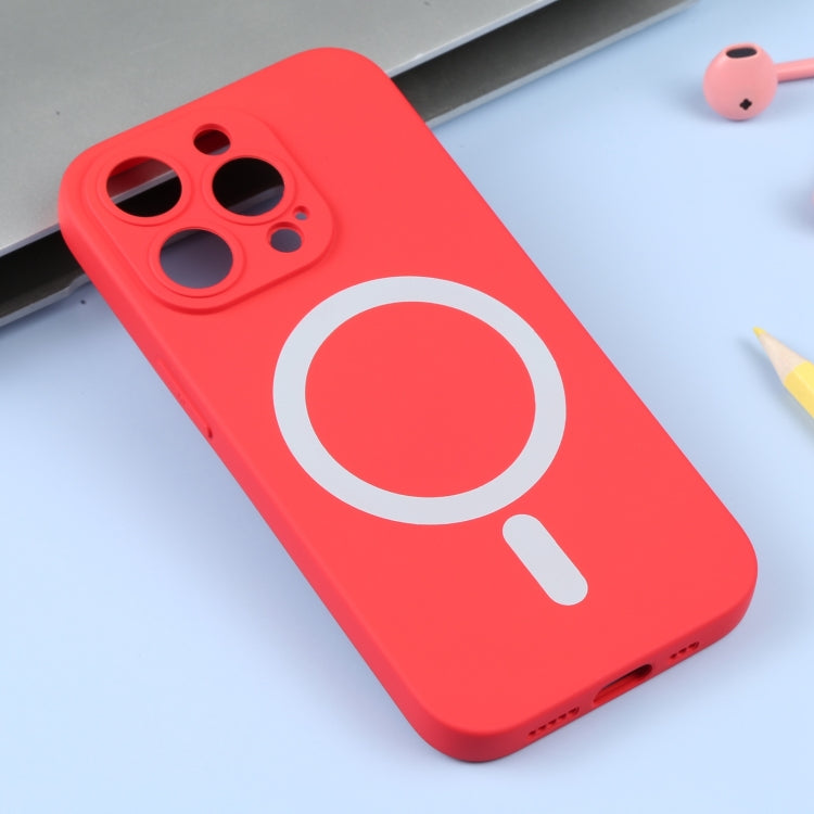 For iPhone 16 Plus Liquid Silicone Magsafe Phone Case