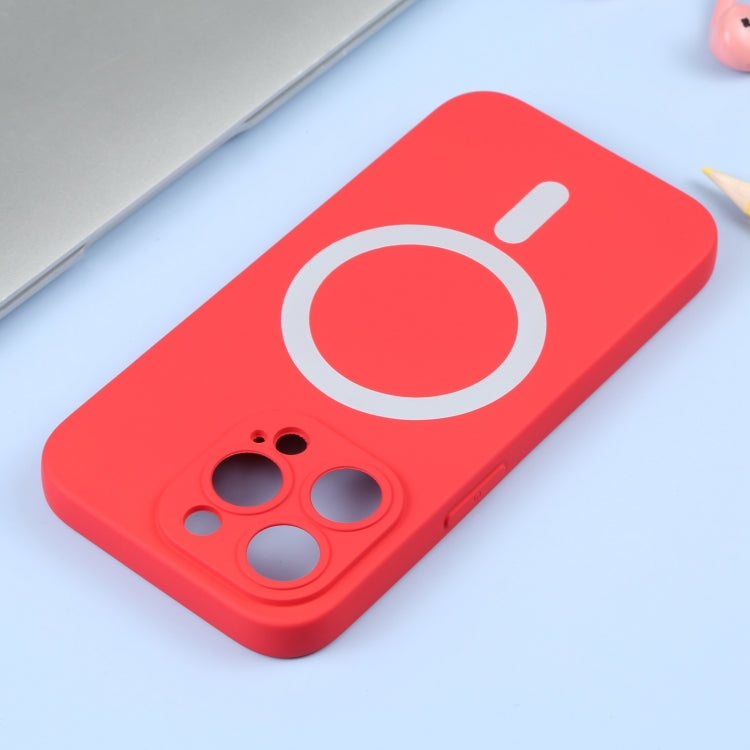 For iPhone 16 Plus Liquid Silicone Magsafe Phone Case