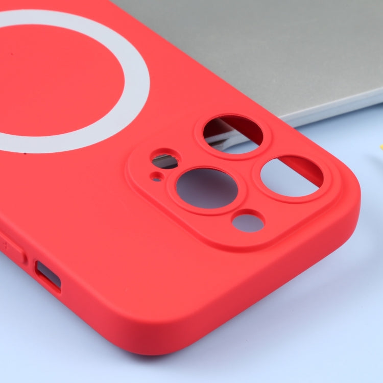 For iPhone 16 Plus Liquid Silicone Magsafe Phone Case