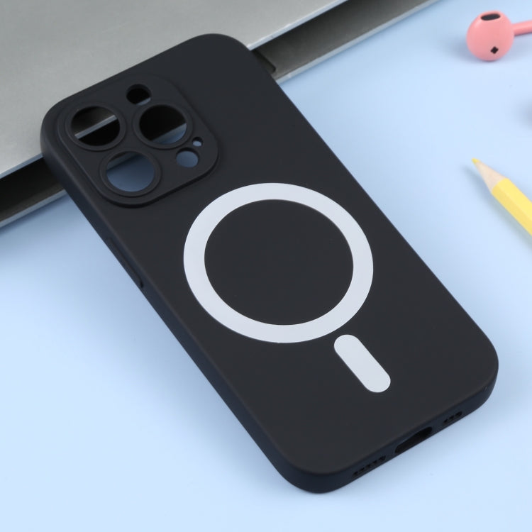 For iPhone 16 Plus Liquid Silicone Magsafe Phone Case
