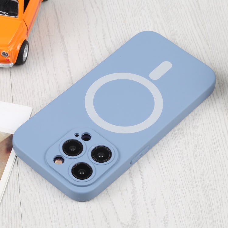 For iPhone 16 Plus Liquid Silicone Magsafe Phone Case