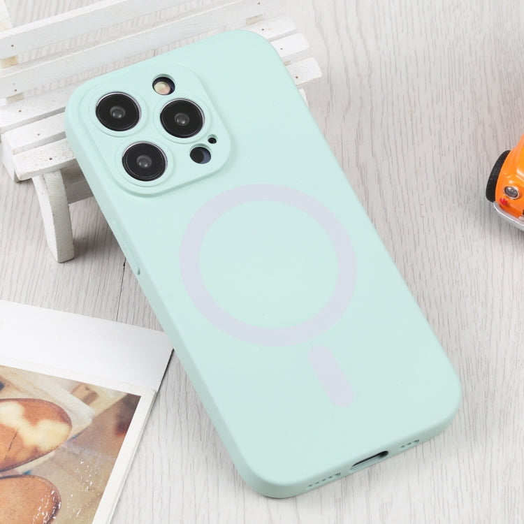 For iPhone 16 Plus Liquid Silicone Magsafe Phone Case