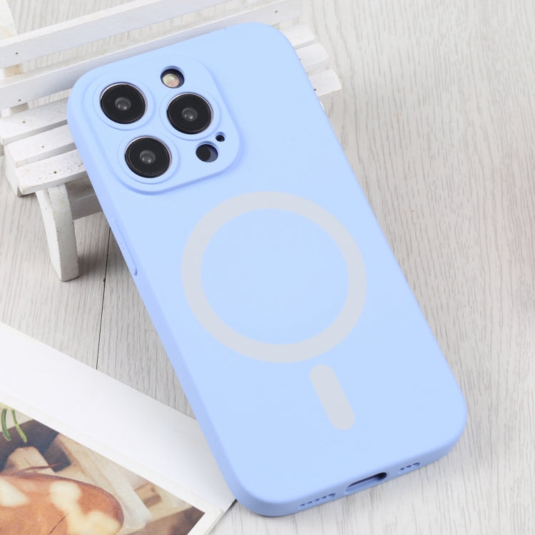 For iPhone 16 Plus Liquid Silicone Magsafe Phone Case