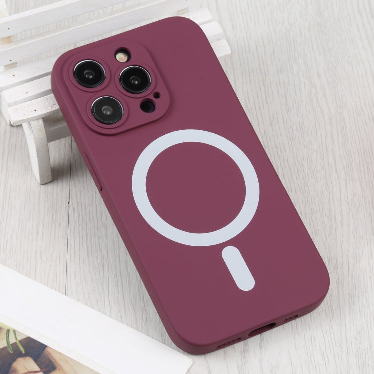 For iPhone 16 Plus Liquid Silicone Magsafe Phone Case