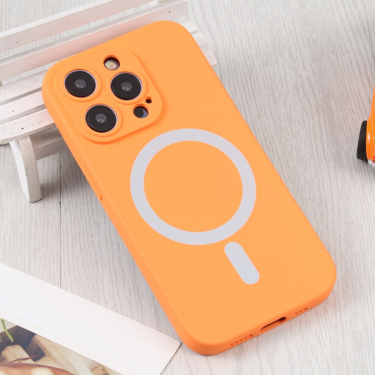 For iPhone 16 Plus Liquid Silicone Magsafe Phone Case