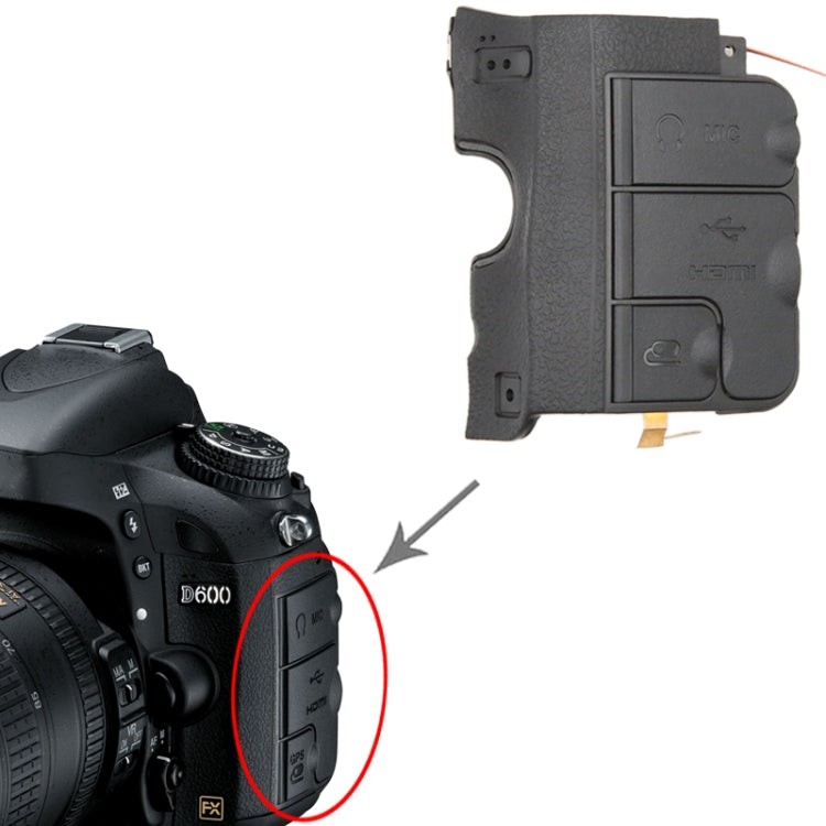 For Nikon D610 Camera USB Cover