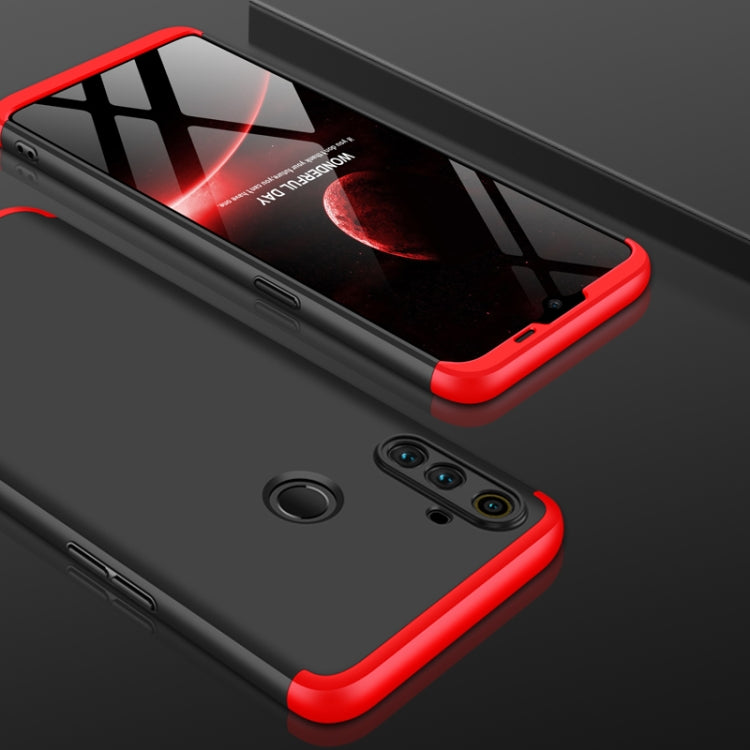 For OPPO Realme C3 GKK Three Stage Splicing Full Coverage PC Protective Case