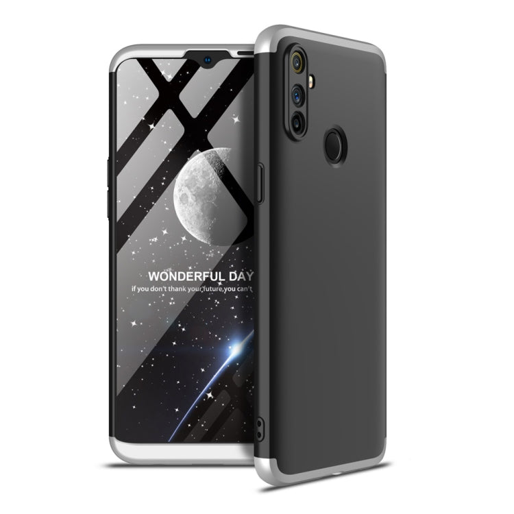 For OPPO Realme C3 GKK Three Stage Splicing Full Coverage PC Protective Case