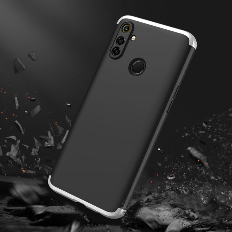 For OPPO Realme C3 GKK Three Stage Splicing Full Coverage PC Protective Case