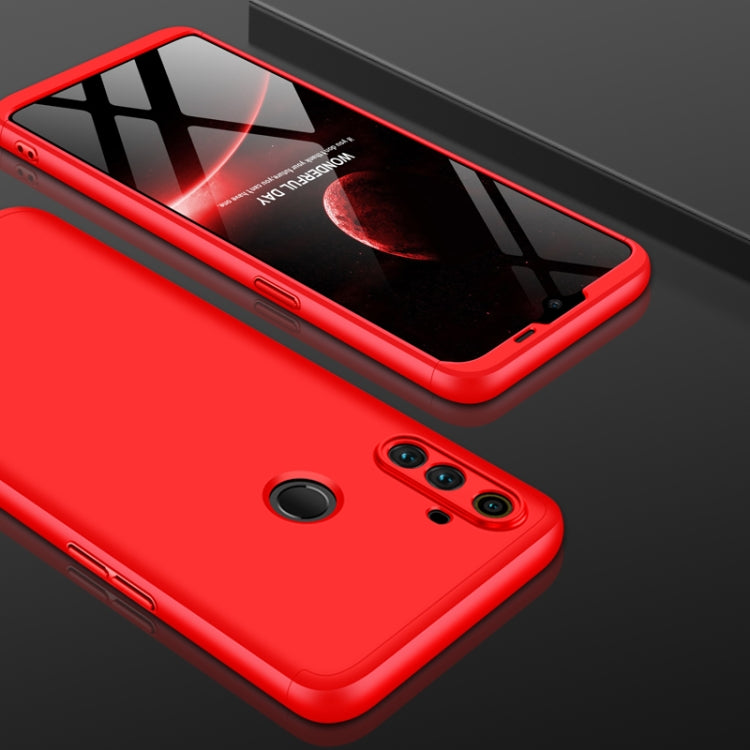 For OPPO Realme C3 GKK Three Stage Splicing Full Coverage PC Protective Case