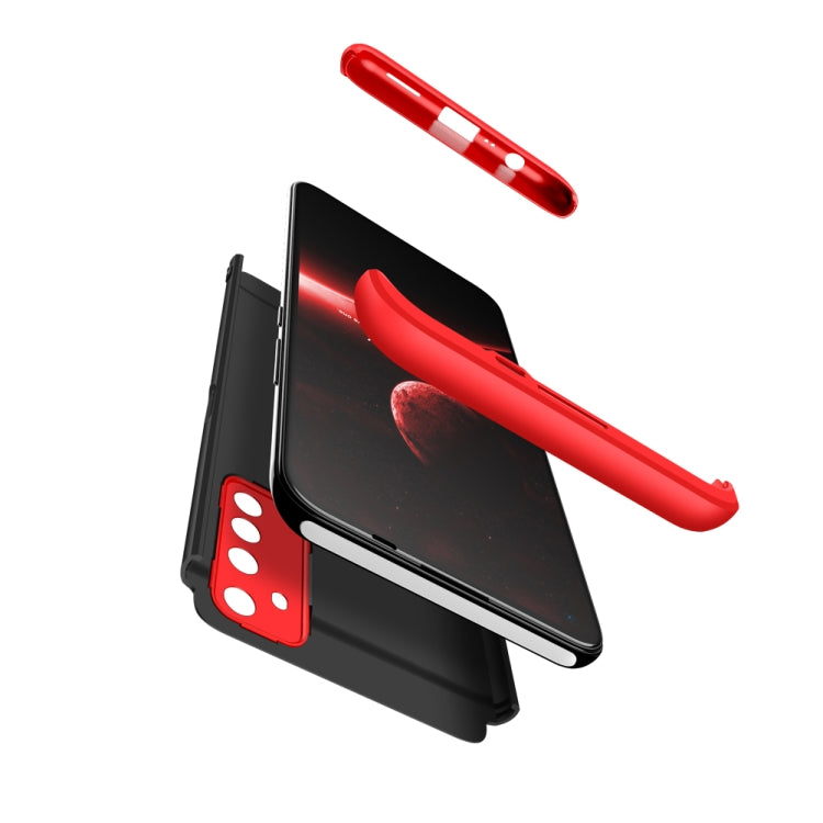 For OPPO Realme 6 GKK Three Stage Splicing Full Coverage PC Protective Case