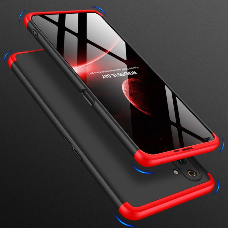 For OPPO Realme 6 Pro GKK Three Stage Splicing Full Coverage PC Protective Case
