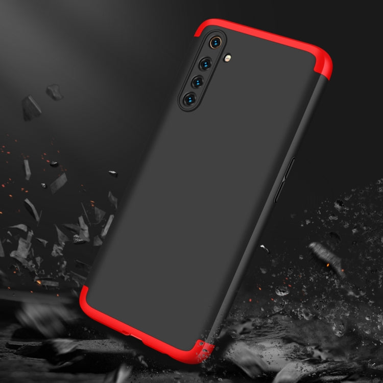 For OPPO Realme 6 Pro GKK Three Stage Splicing Full Coverage PC Protective Case