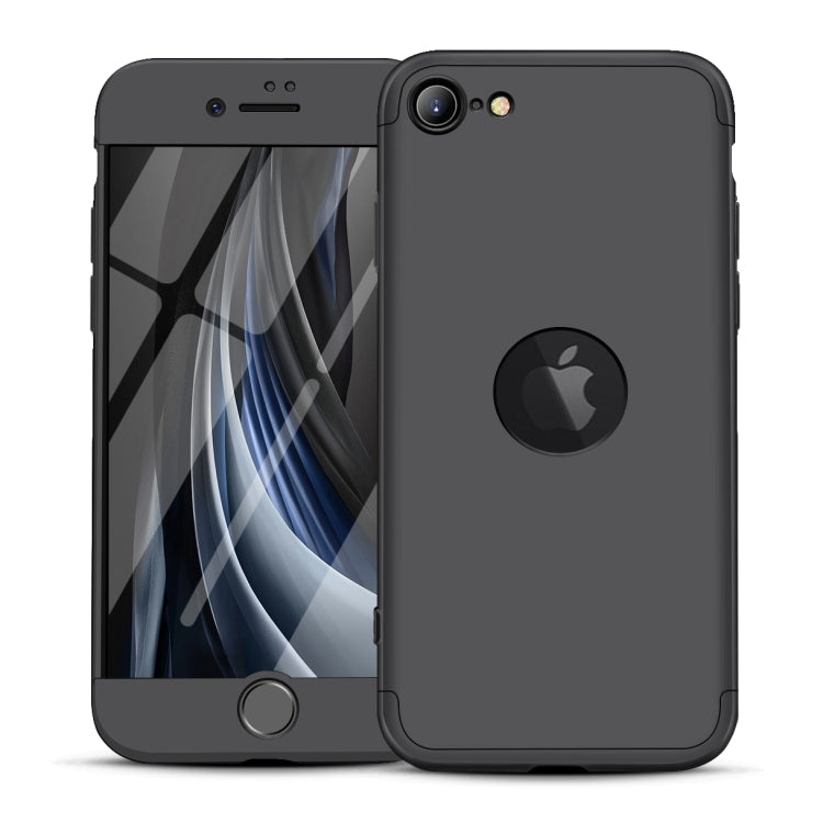 For iPhone SE 2022 / SE 2020 GKK Three Stage Splicing Full Coverage PC Protective Case