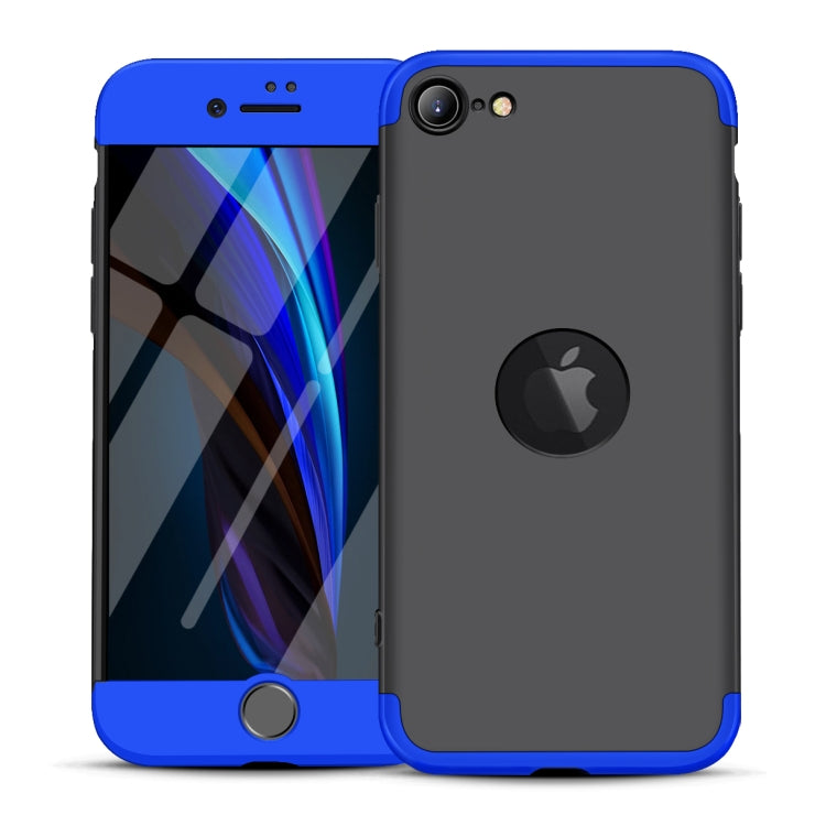 For iPhone SE 2022 / SE 2020 GKK Three Stage Splicing Full Coverage PC Protective Case