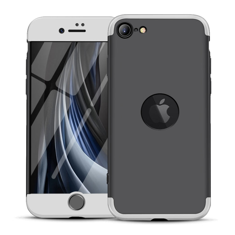 For iPhone SE 2022 / SE 2020 GKK Three Stage Splicing Full Coverage PC Protective Case
