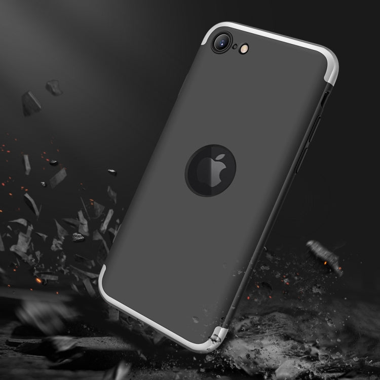 For iPhone SE 2022 / SE 2020 GKK Three Stage Splicing Full Coverage PC Protective Case