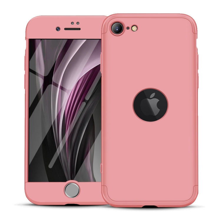 For iPhone SE 2022 / SE 2020 GKK Three Stage Splicing Full Coverage PC Protective Case