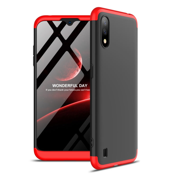 For Samsung Galaxy A01 GKK Three Stage Splicing Full Coverage PC Protective Case