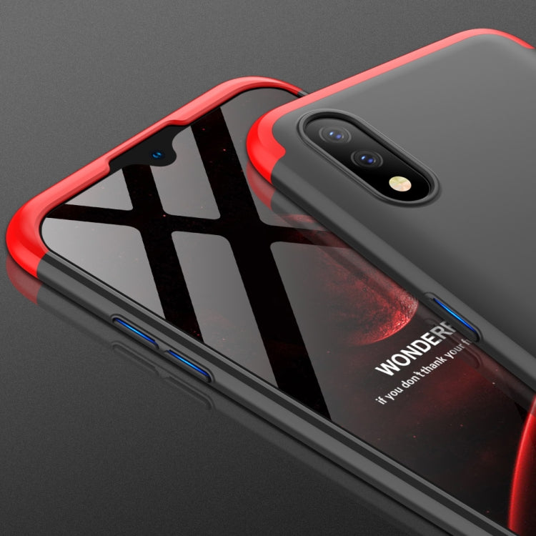 For Samsung Galaxy A01 GKK Three Stage Splicing Full Coverage PC Protective Case