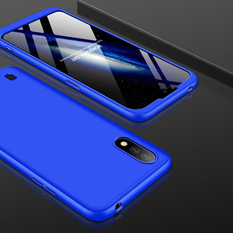 For Samsung Galaxy A01 GKK Three Stage Splicing Full Coverage PC Protective Case