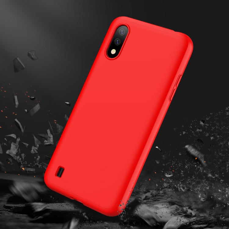 For Samsung Galaxy A01 GKK Three Stage Splicing Full Coverage PC Protective Case