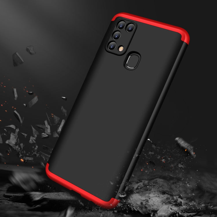 For Samsung Galaxy M31 GKK Three Stage Splicing Full Coverage PC Protective Case