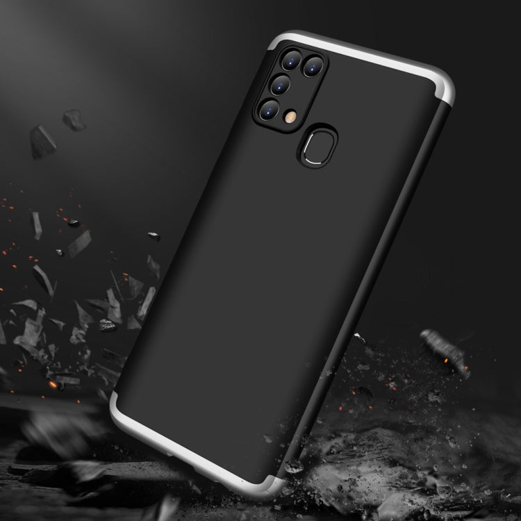 For Samsung Galaxy M31 GKK Three Stage Splicing Full Coverage PC Protective Case