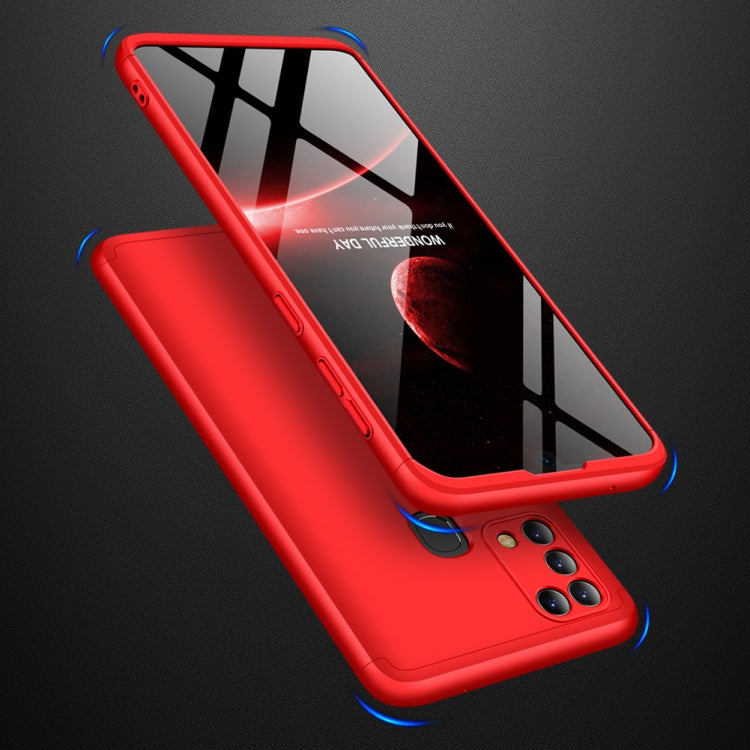 For Samsung Galaxy M31 GKK Three Stage Splicing Full Coverage PC Protective Case