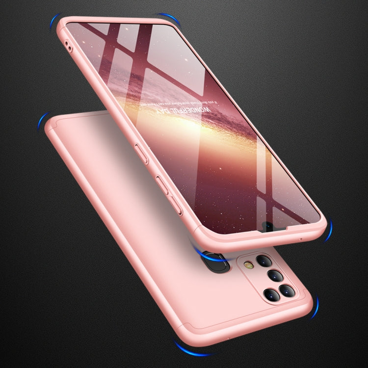 For Samsung Galaxy M31 GKK Three Stage Splicing Full Coverage PC Protective Case