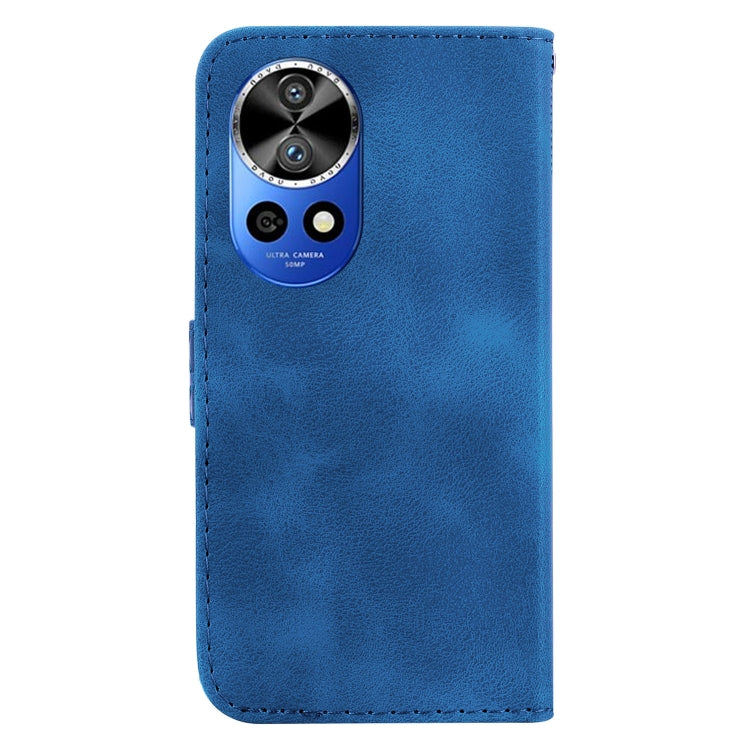 For Huawei nova 12 Pro Seven-shaped Embossed Leather Phone Case