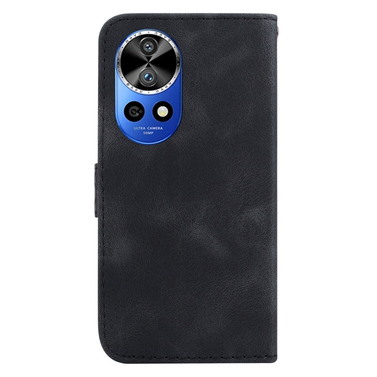 For Huawei nova 12 Pro Seven-shaped Embossed Leather Phone Case