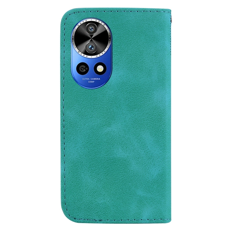 For Huawei nova 12 Ultra Seven-shaped Embossed Leather Phone Case