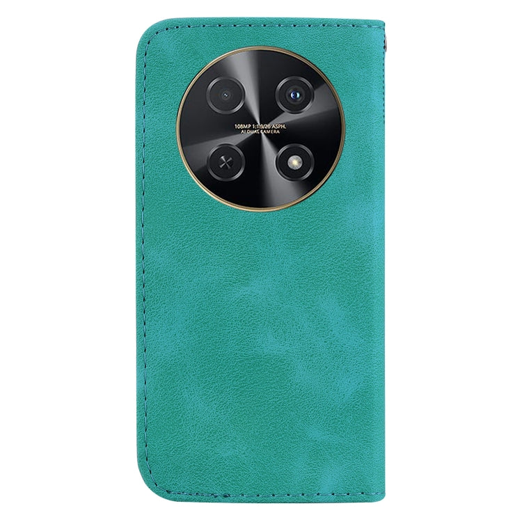 For Huawei nova 12i 4G Global Seven-shaped Embossed Leather Phone Case